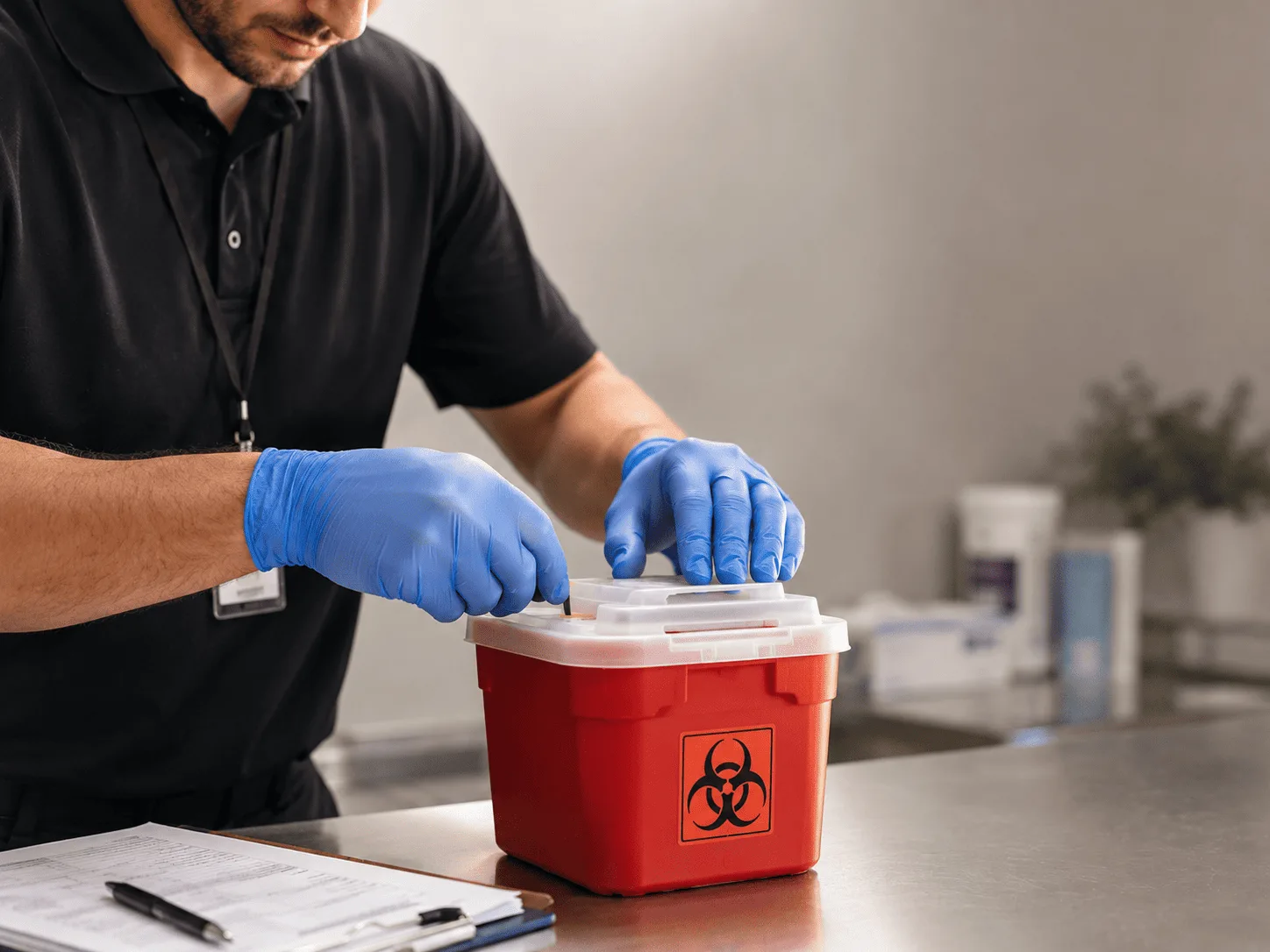 Why choose Sharps Waste Disposal in Harshaw, WI